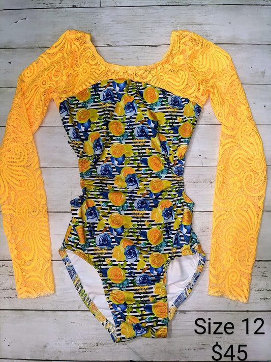 Size 10- Spring Floral Leo