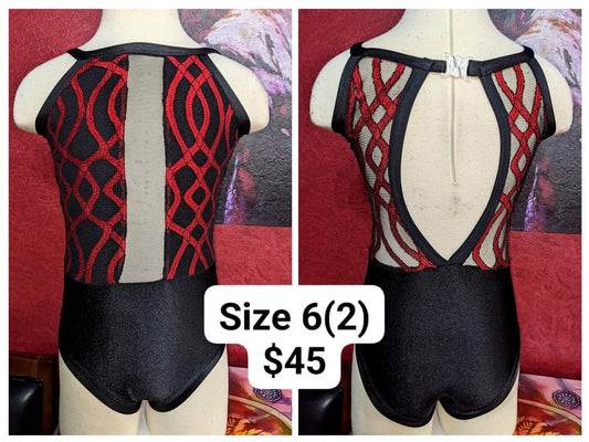 Size 6- Not-So-Basic Black Leo