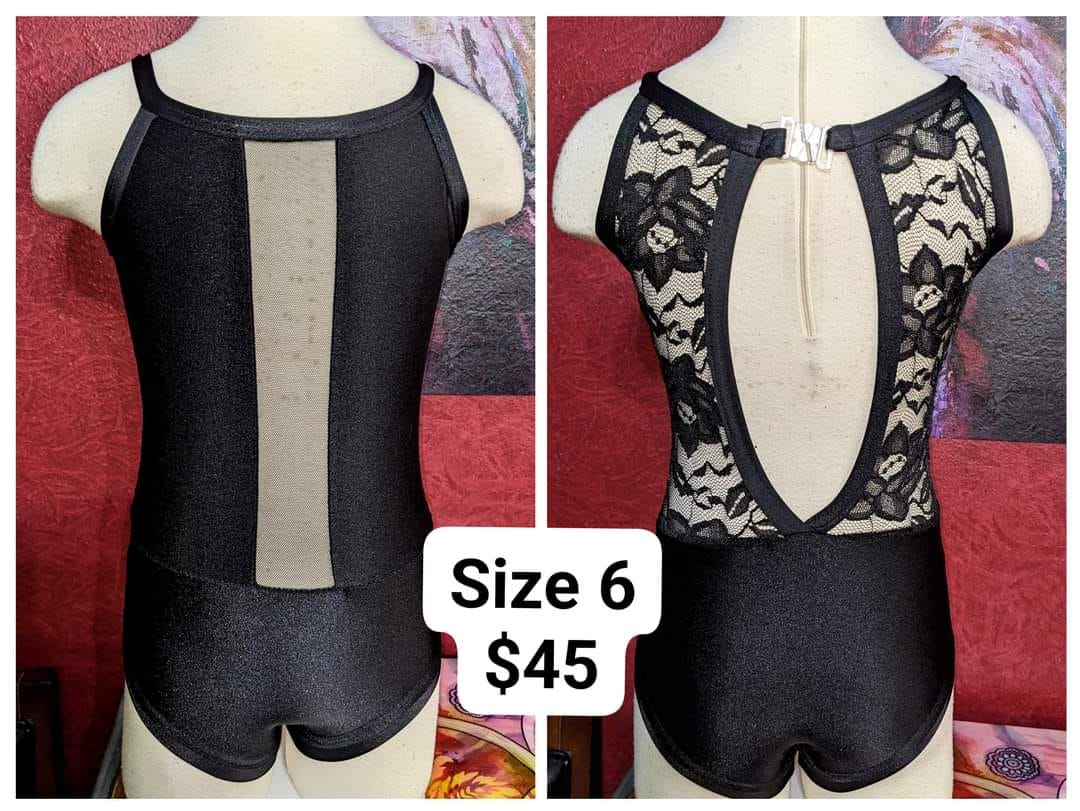 Size 6- Not-So-Basic Black Leo