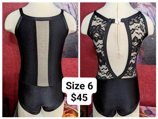 Size 6- Not-So-Basic Black Leo