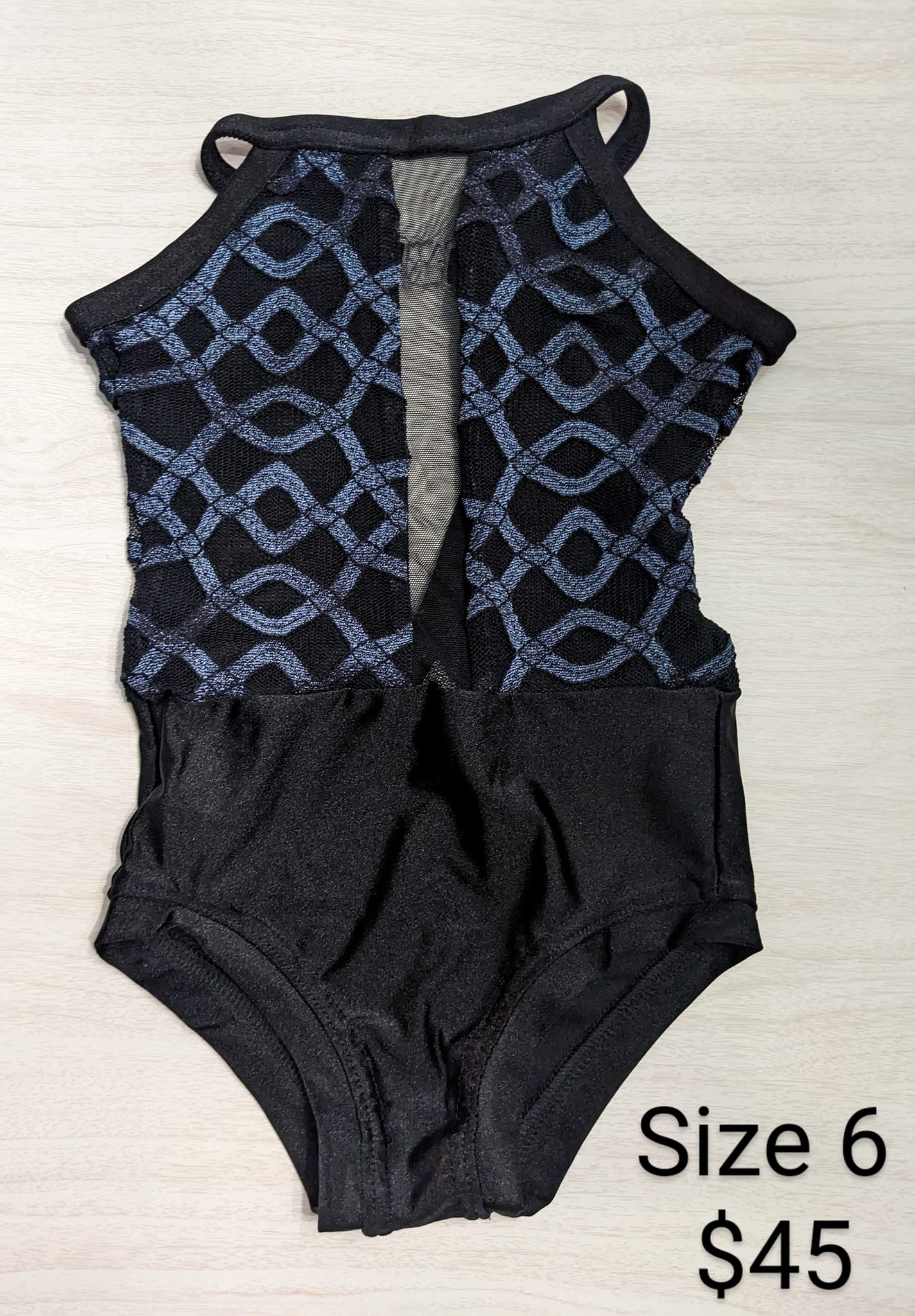 Size 6- Not-So-Basic Black Leo