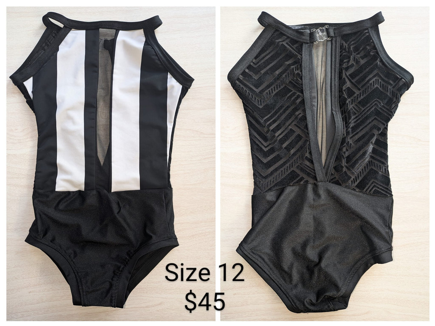 Size 12- Not-So-Basic Black Leo
