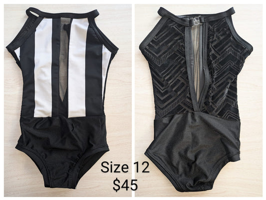 Size 12- Not-So-Basic Black Leo