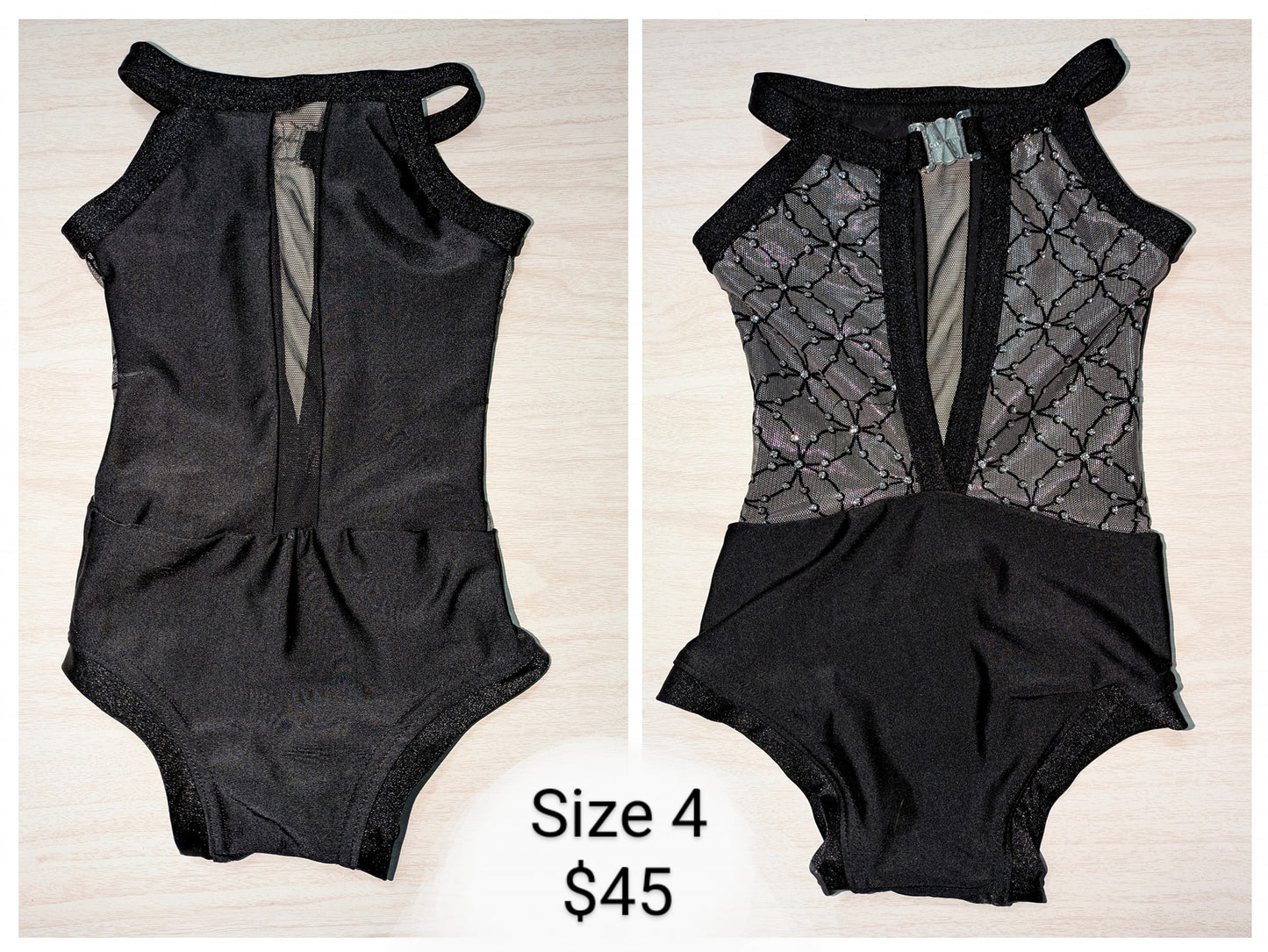 Size 4- Not-So-Basic Black Leo