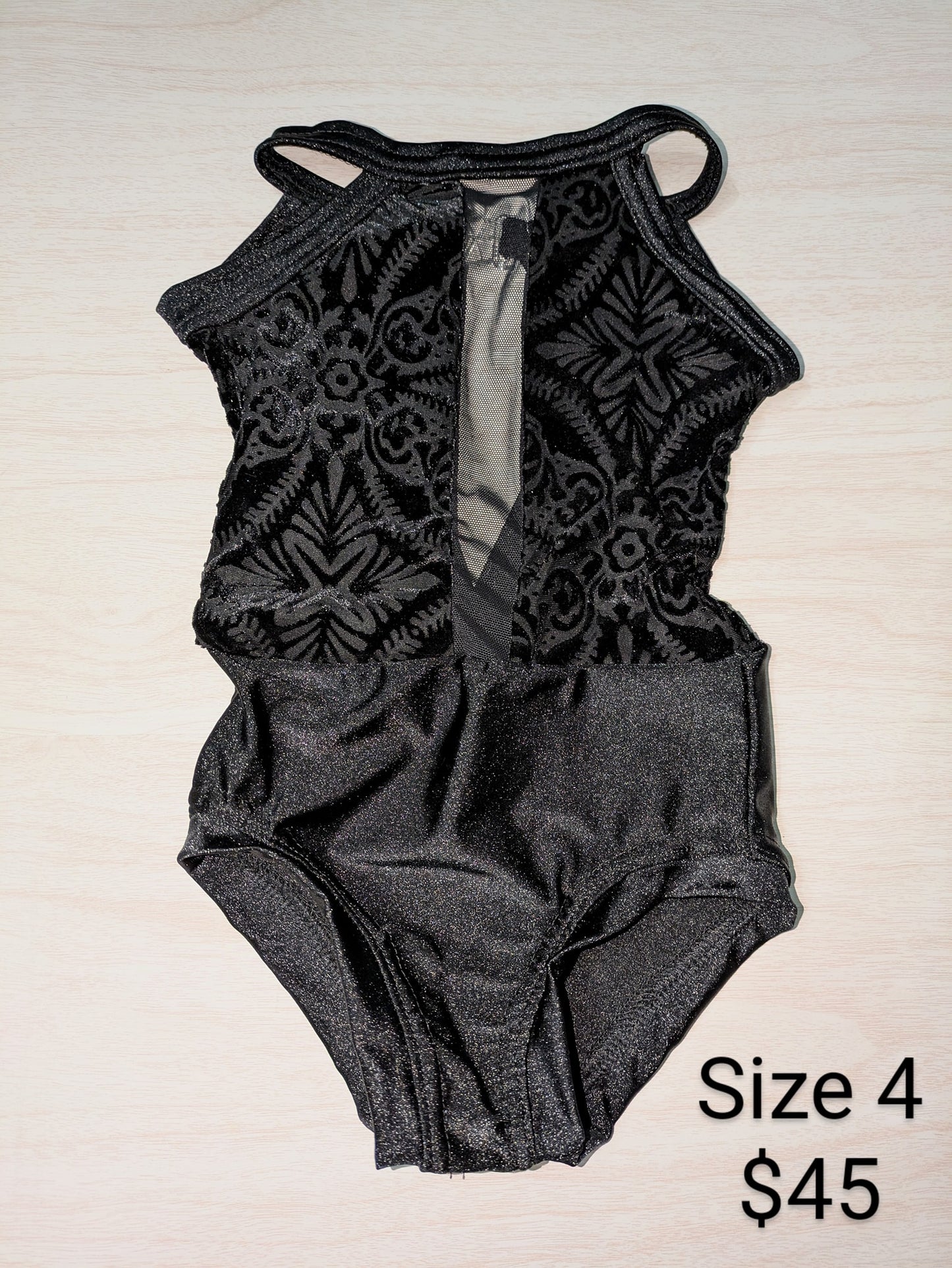 Size 4- Not-So-Basic Black Leo