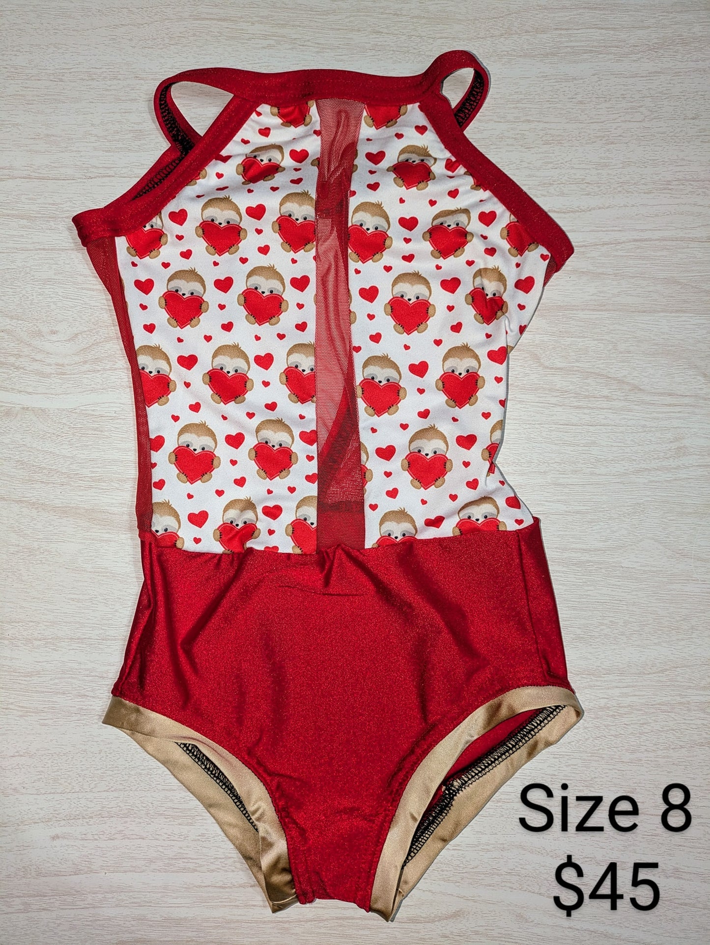 Size 8- Monkey Heart Leo