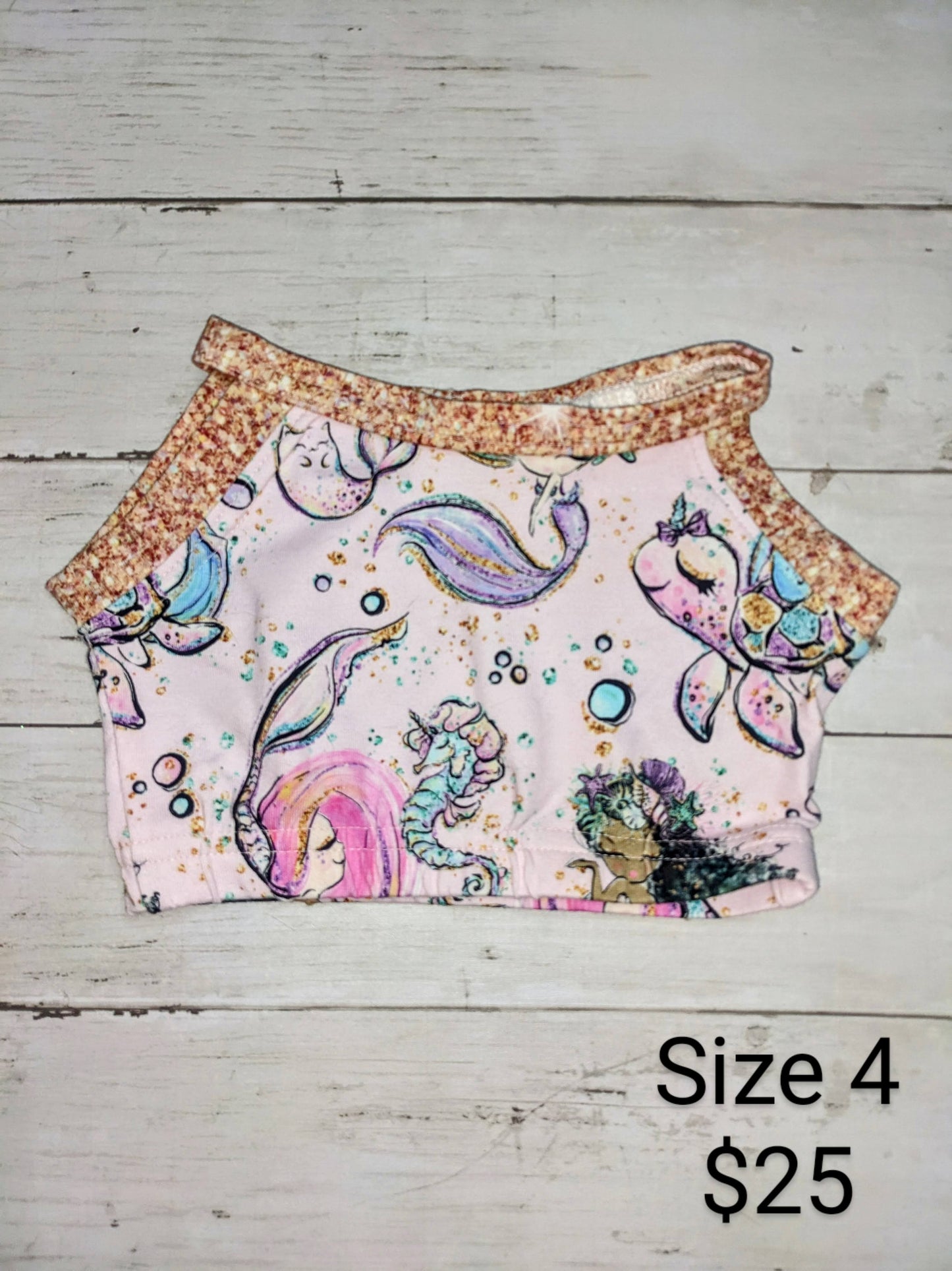 Size 4- Mermaid Top