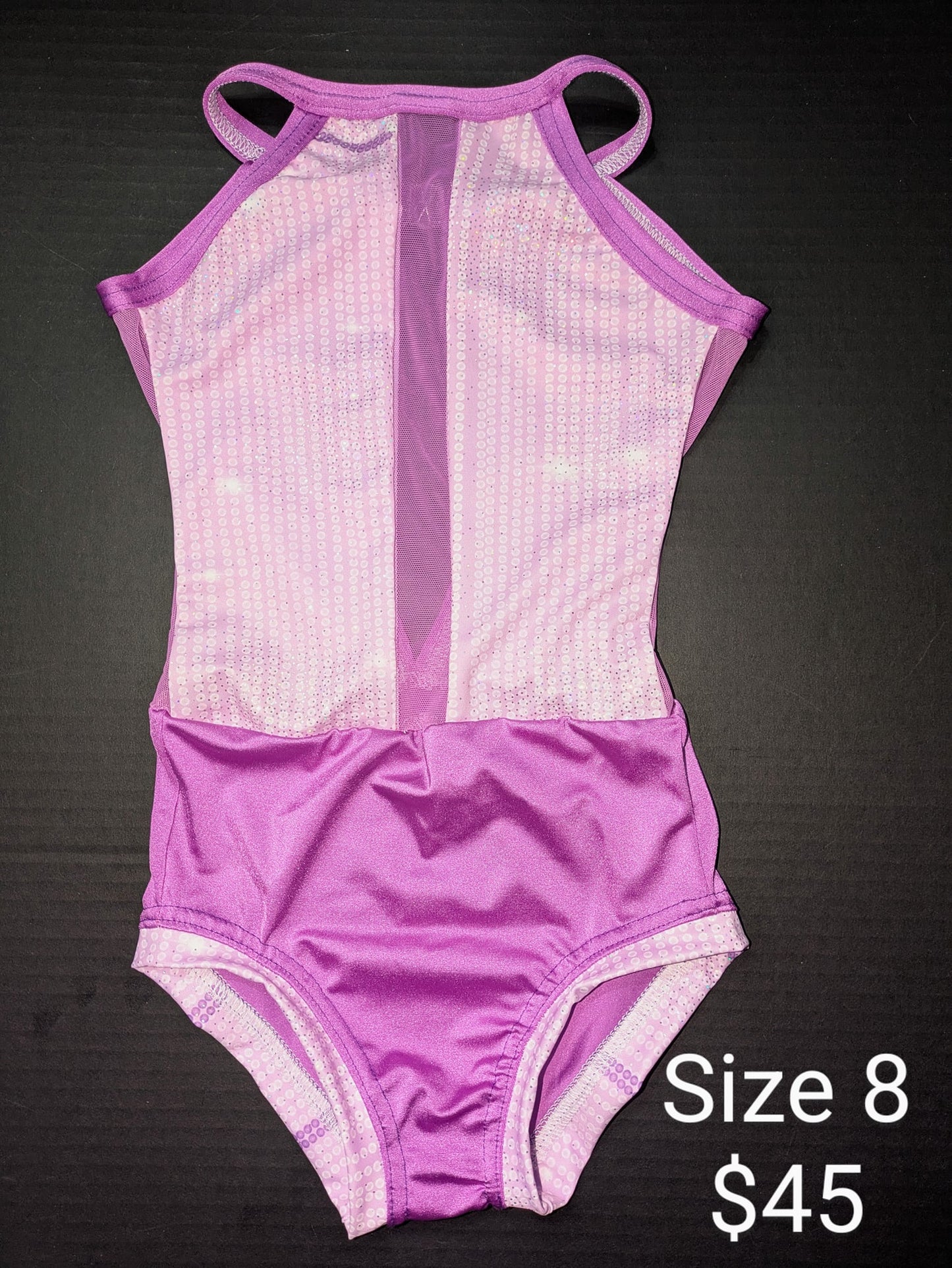 Size 8- Purple Sparkle Leo