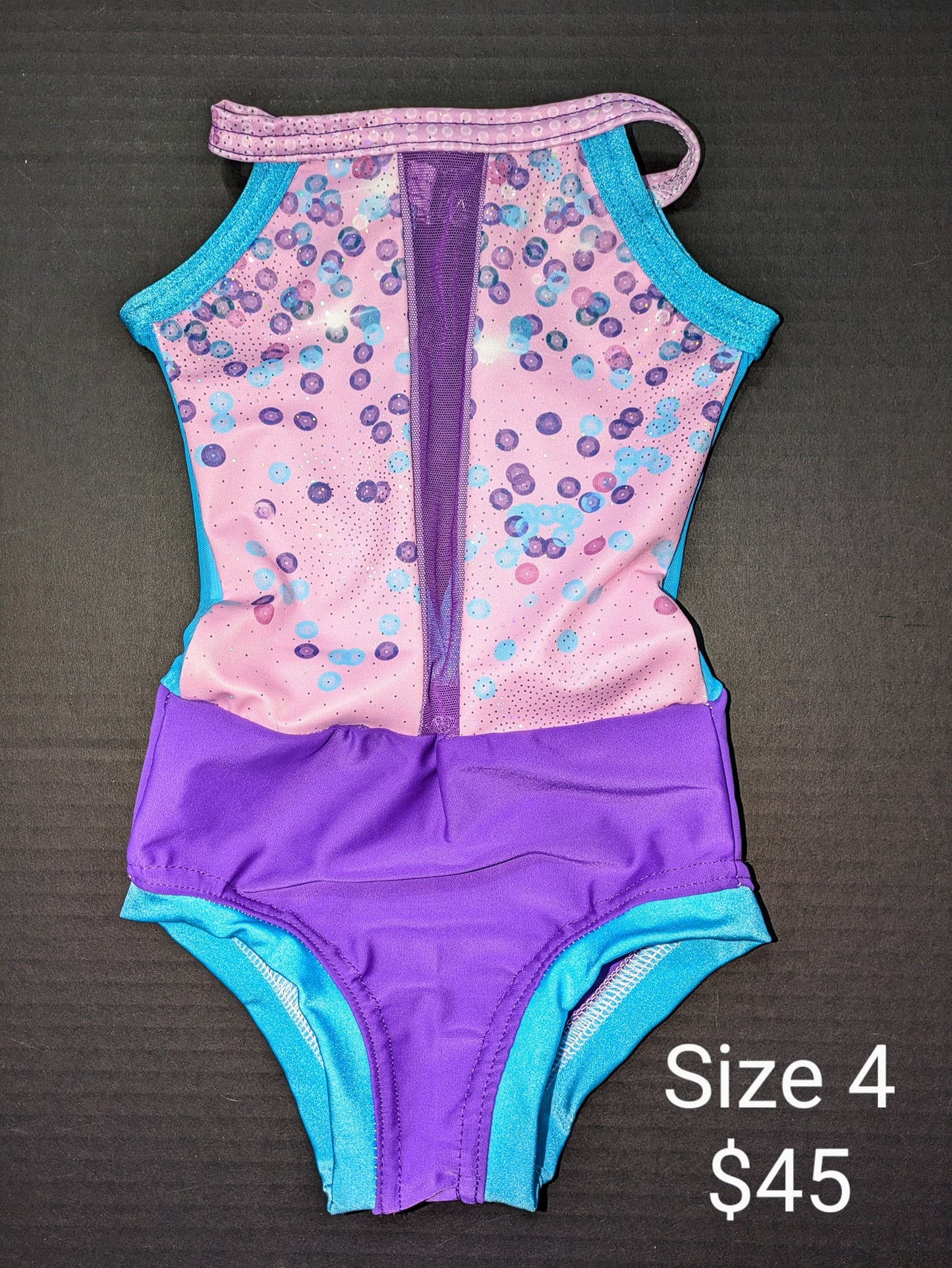 Size 4- Purple Sparkle Leo