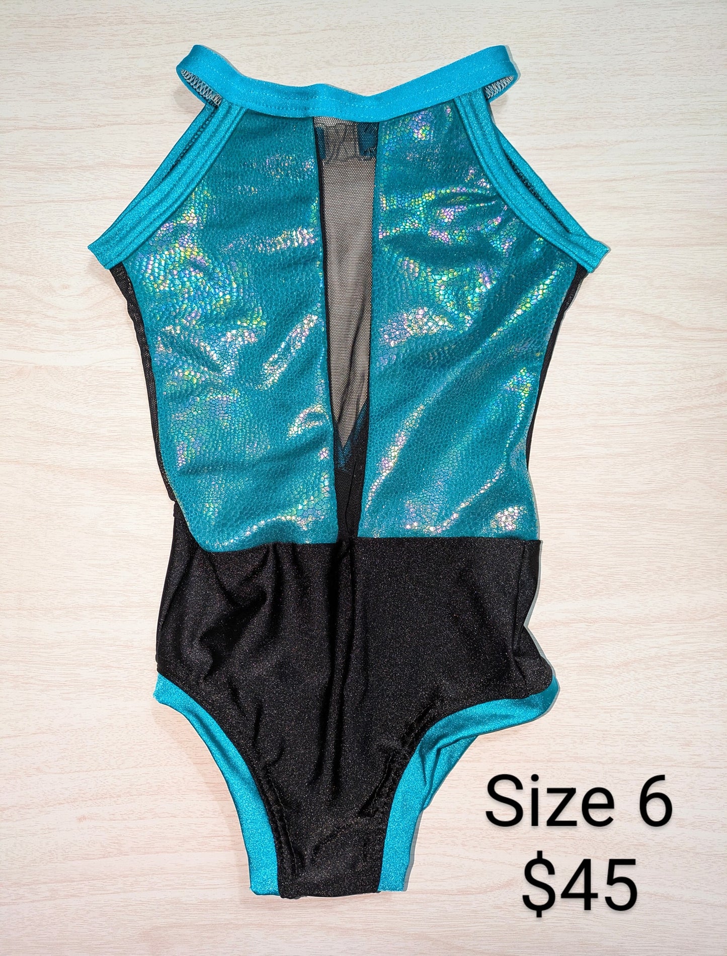 Size 6- Teal Scales Leo