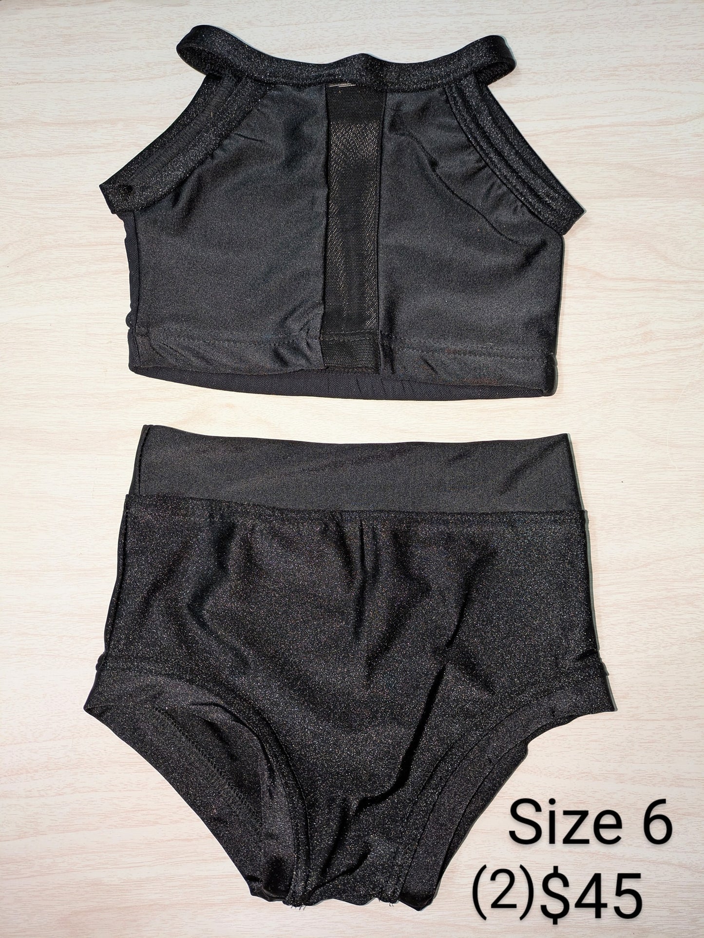 Size 6- Black Set