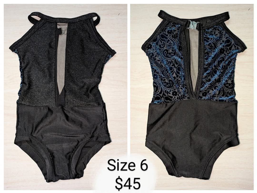 Size 6- Not-So-Basic Black Leo