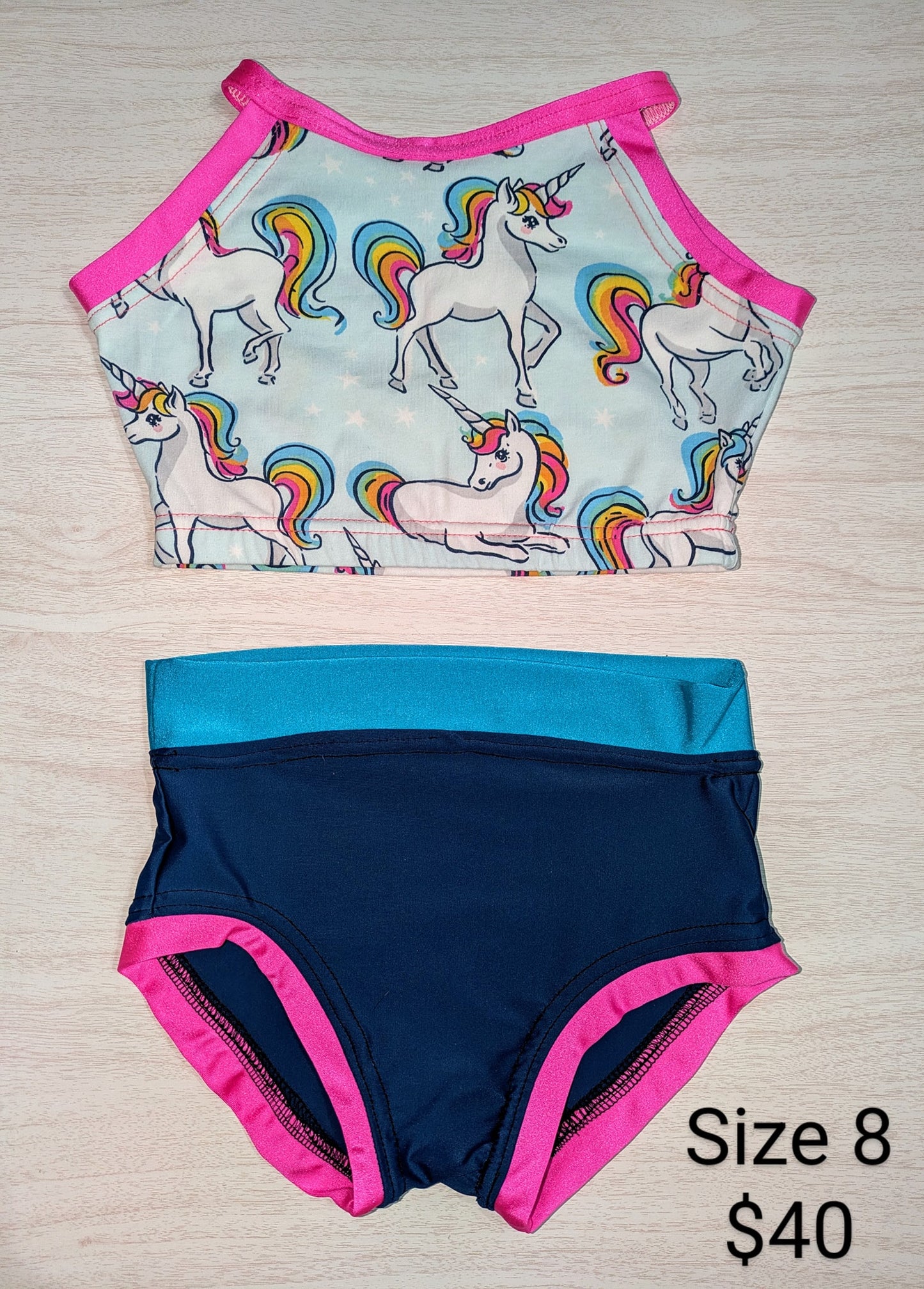 Size 8- Unicorn Set