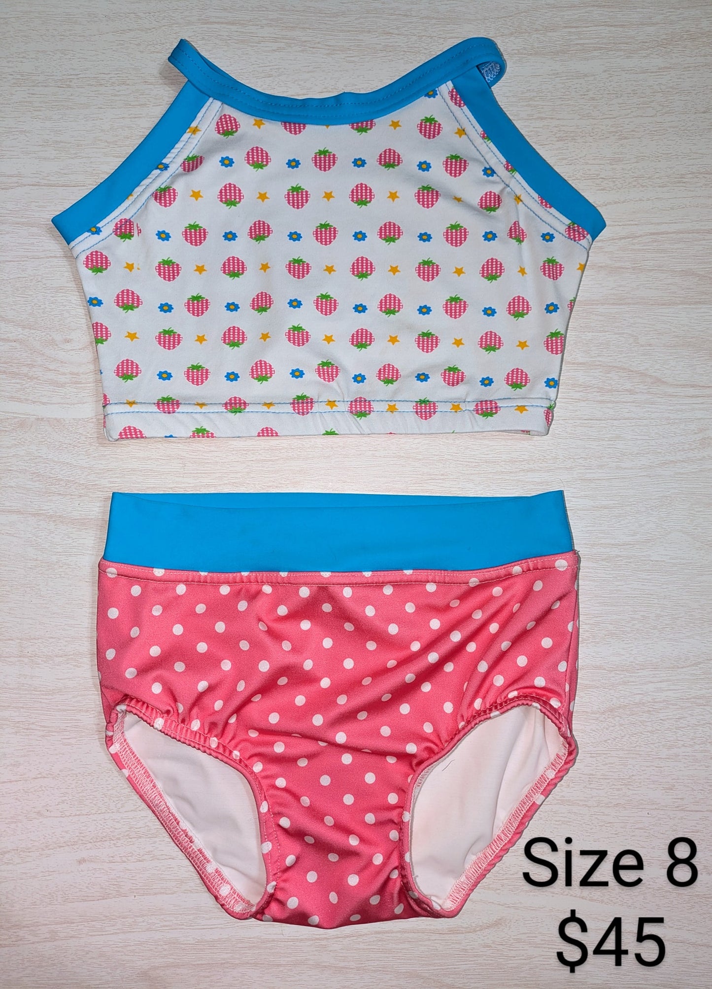 Size 8- Polka Dot Set