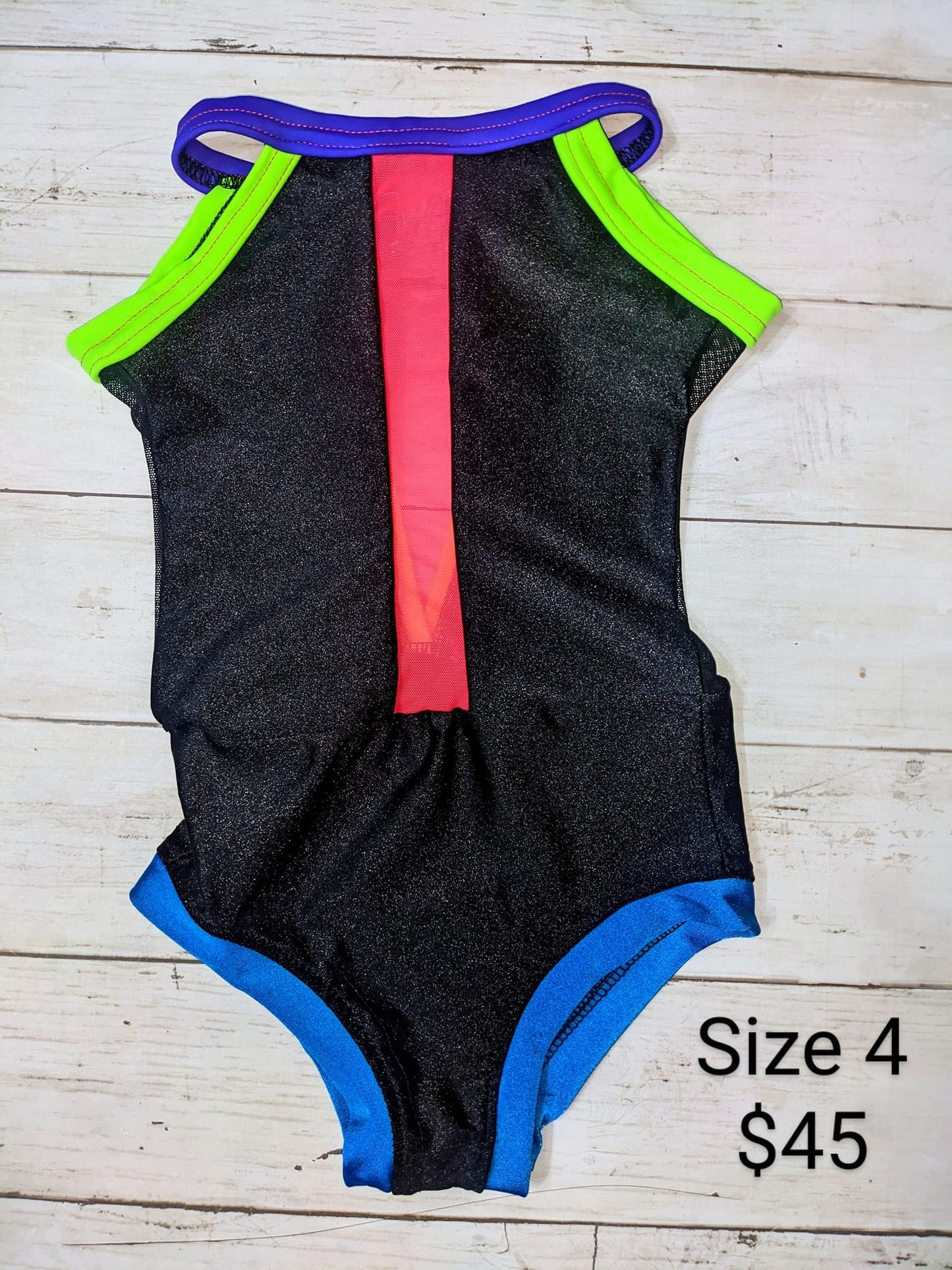 Size 4- Black and Bright Leo