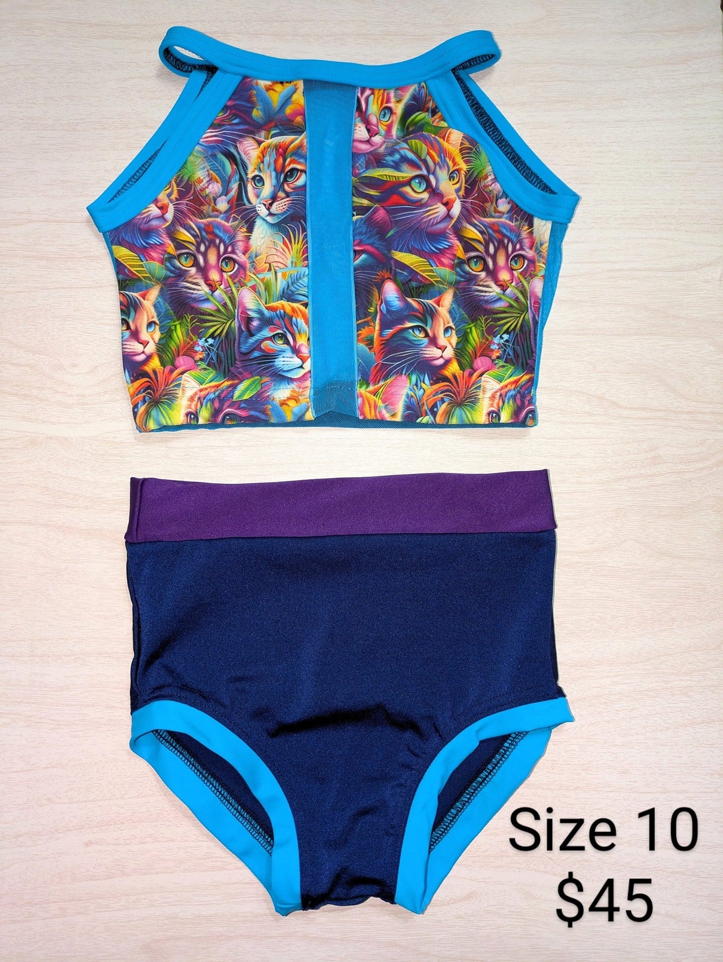 Size 10- Rainbow Cat Set
