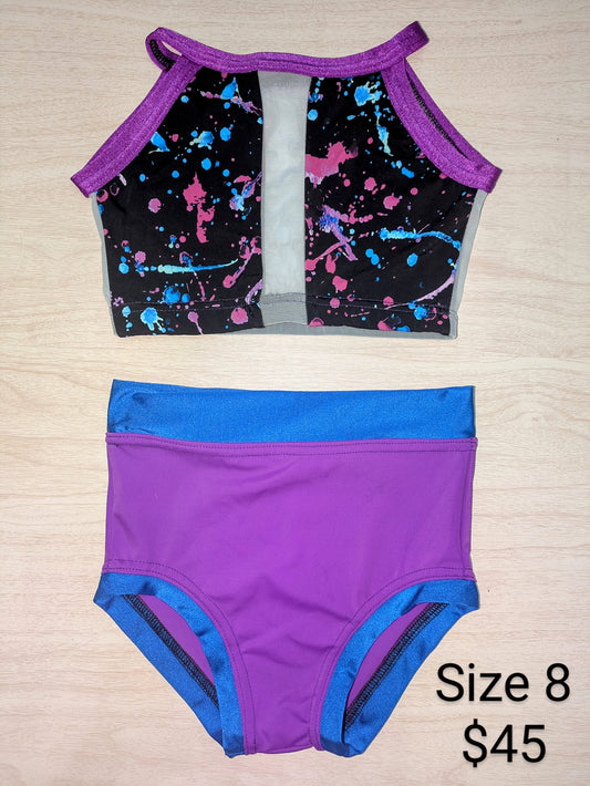 Size 8- Paint Splatter Set