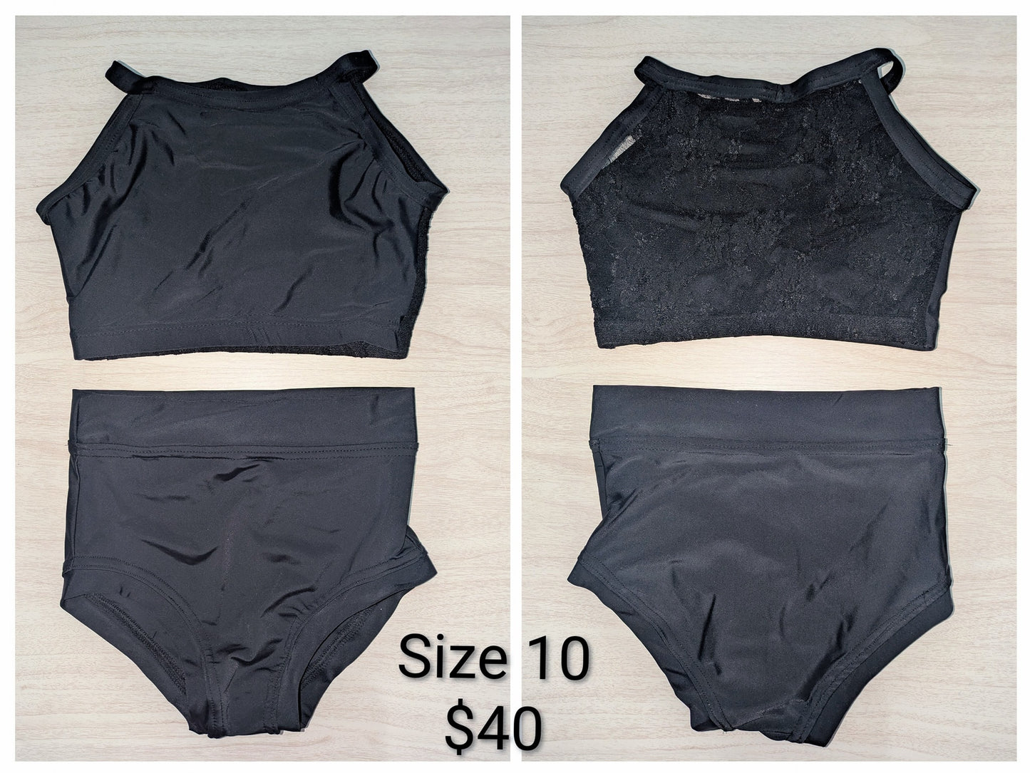 Size 10- Not-So-Basic Black Set
